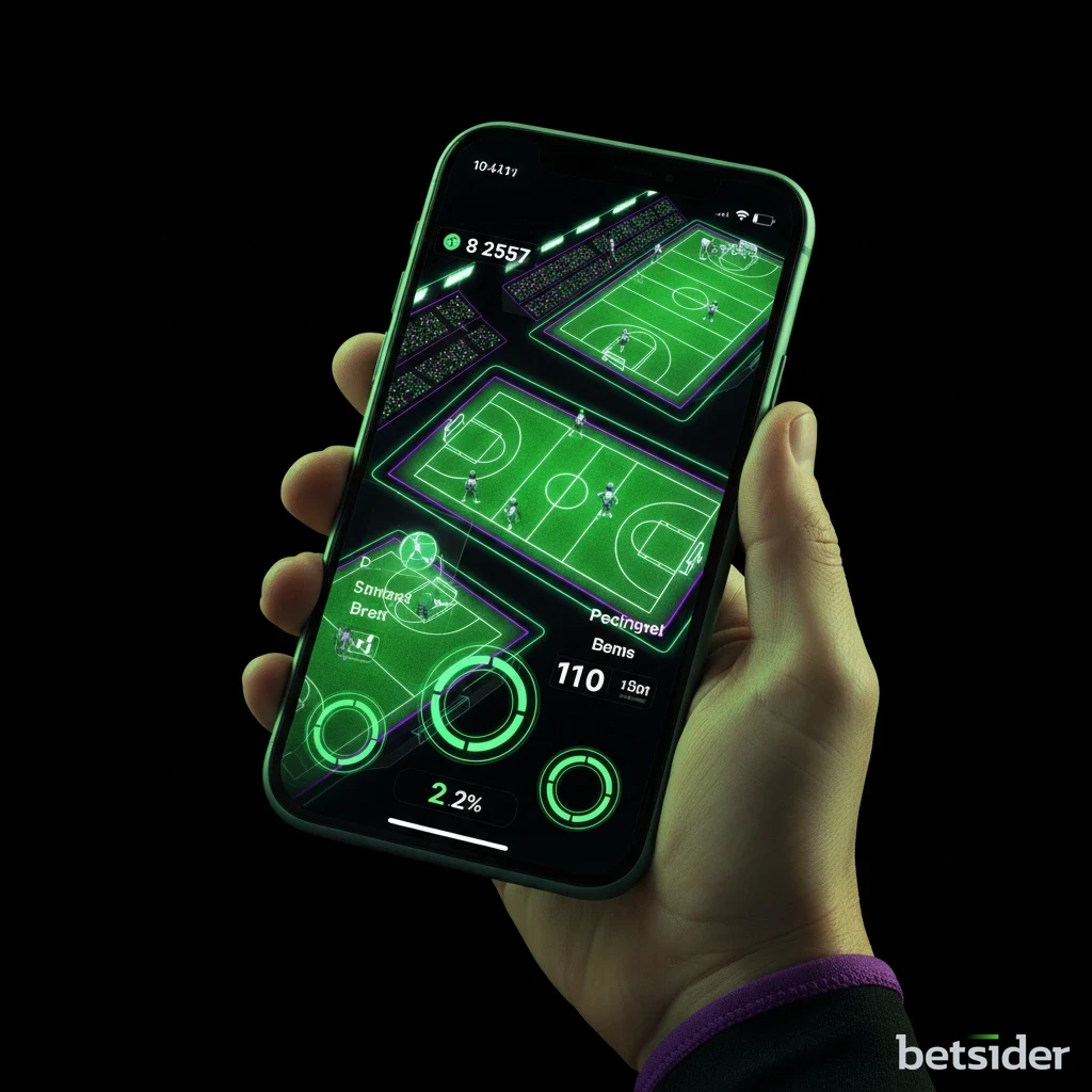 The secure cashier section of the Betsider app showing payment options available in Canada