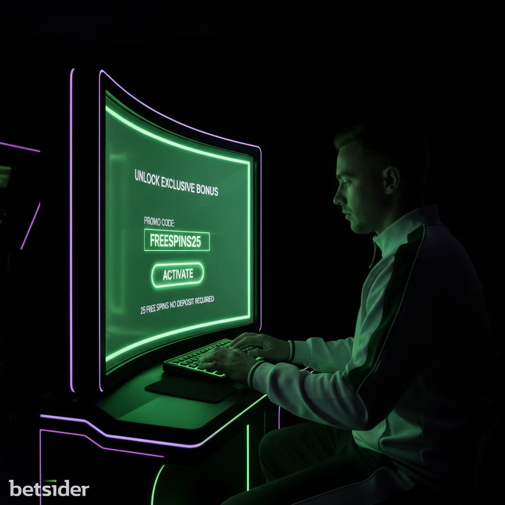 Magnifying glass over the wagering terms of a Betsider no-deposit bonus