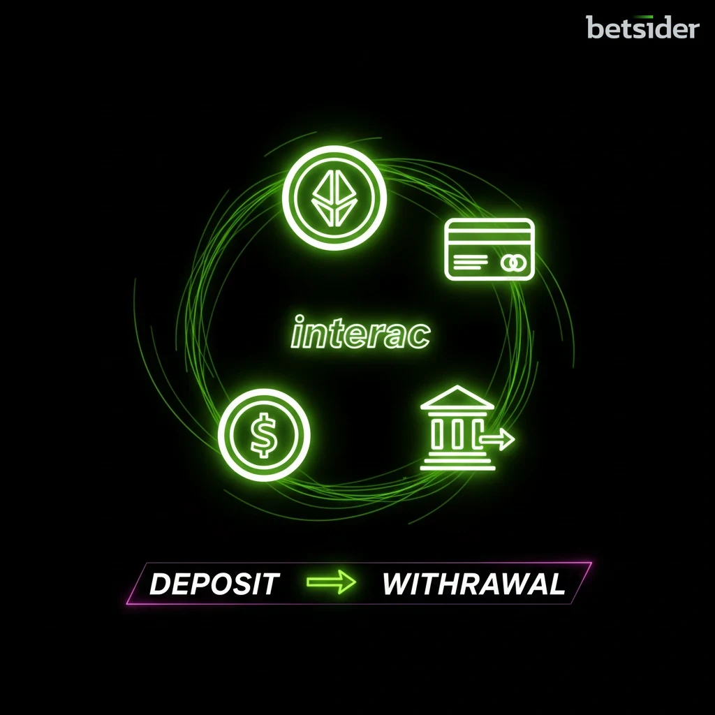 The Betsider account dashboard showing the responsible gaming section with options to set limits.