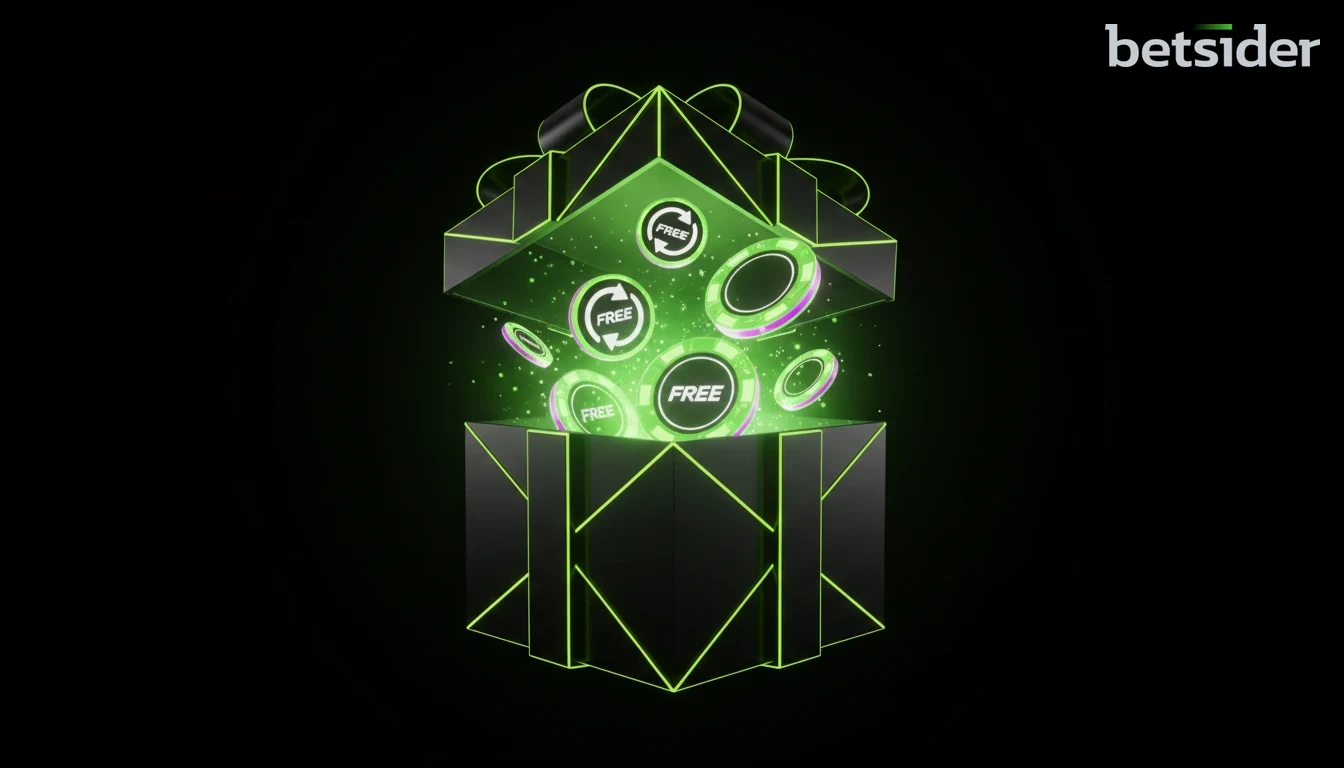 Betsider no deposit bonus offer with free spins and casino chips for Canadian players